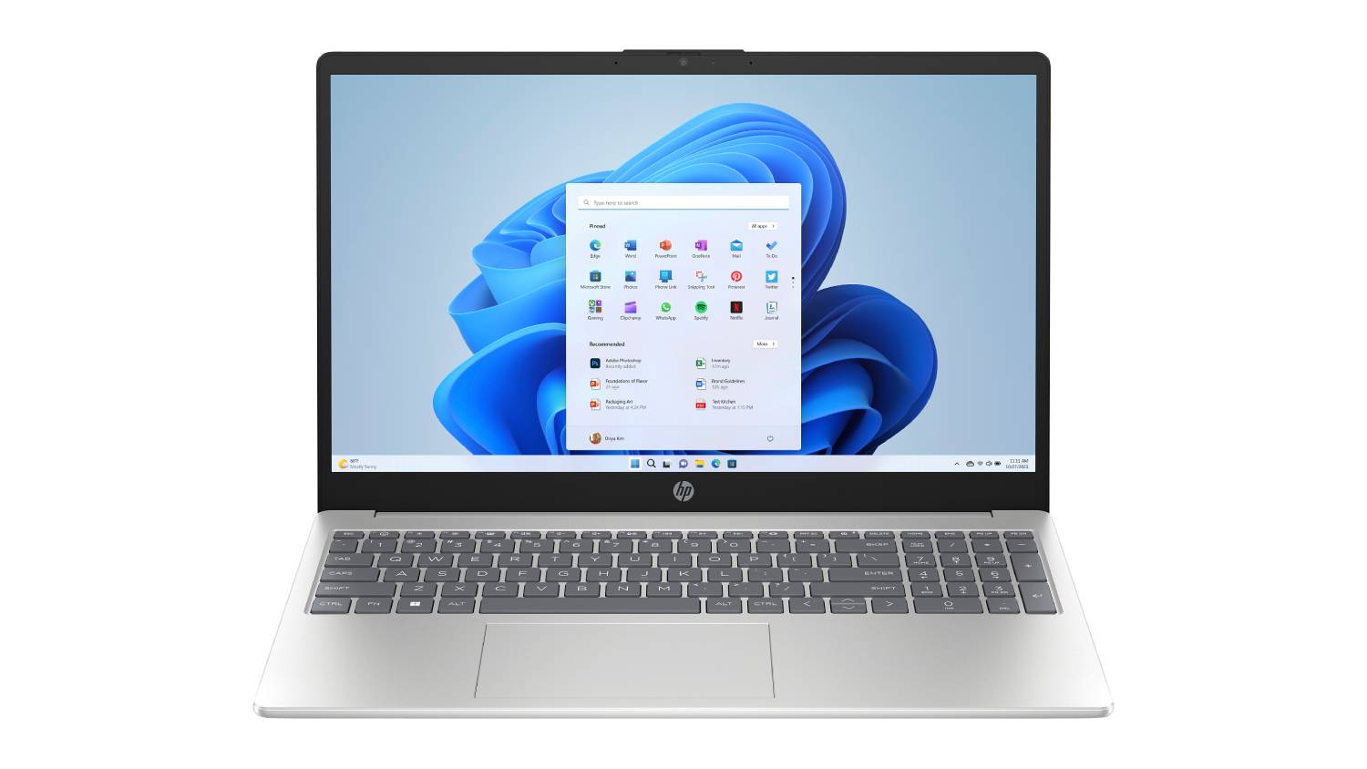 HP 15.6" Laptop - Intel Core i7 16GB-RAM 1TB-SSD - Natural Silver (15-fd0164TU)