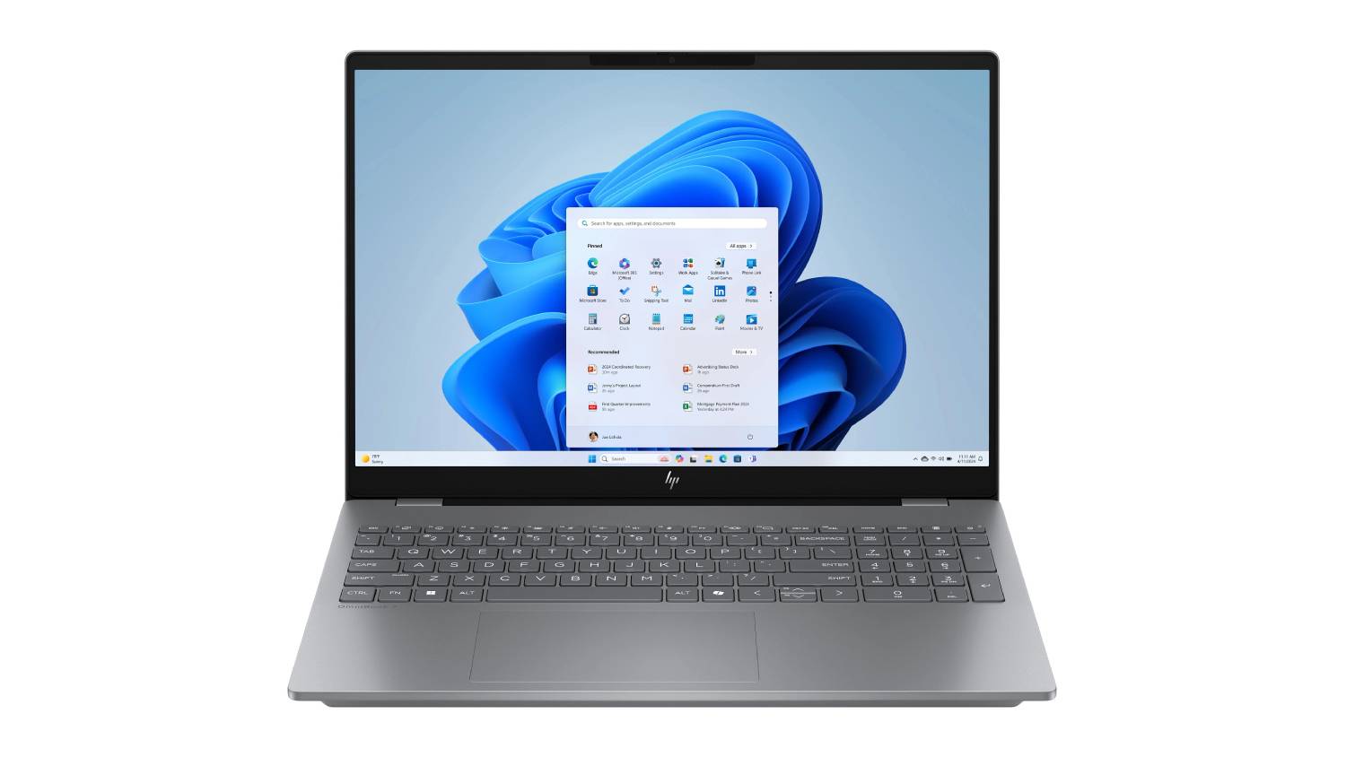 HP OmniBook 7 16" Laptop - Intel Core Ultra 7 32GB-RAM 1TB-SSD Copilot+ PC - Natural Silver (16-ay0003TX)