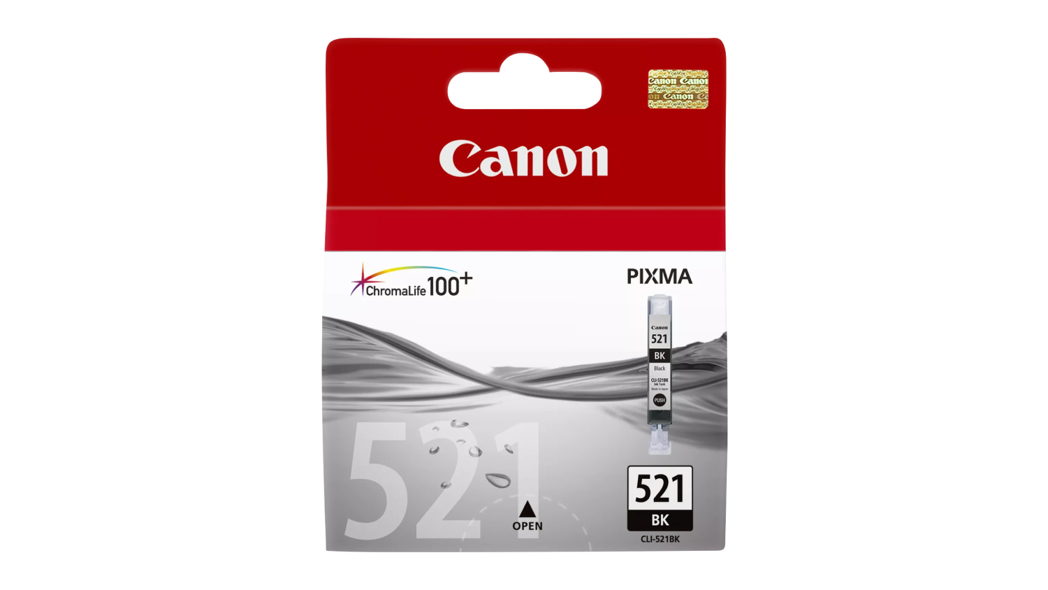 Canon CLI521 Black Replacement Printer Ink Cartridge