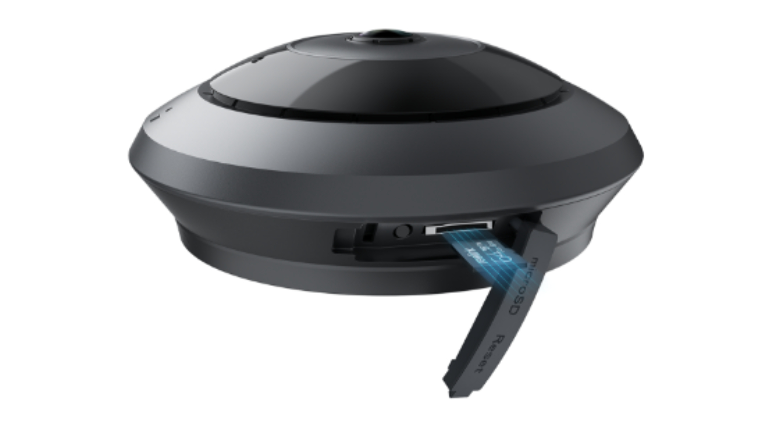 Reolink 360° Panoramic Fisheye 2K 6MP Indoor Wired Smart Security Camera - Black