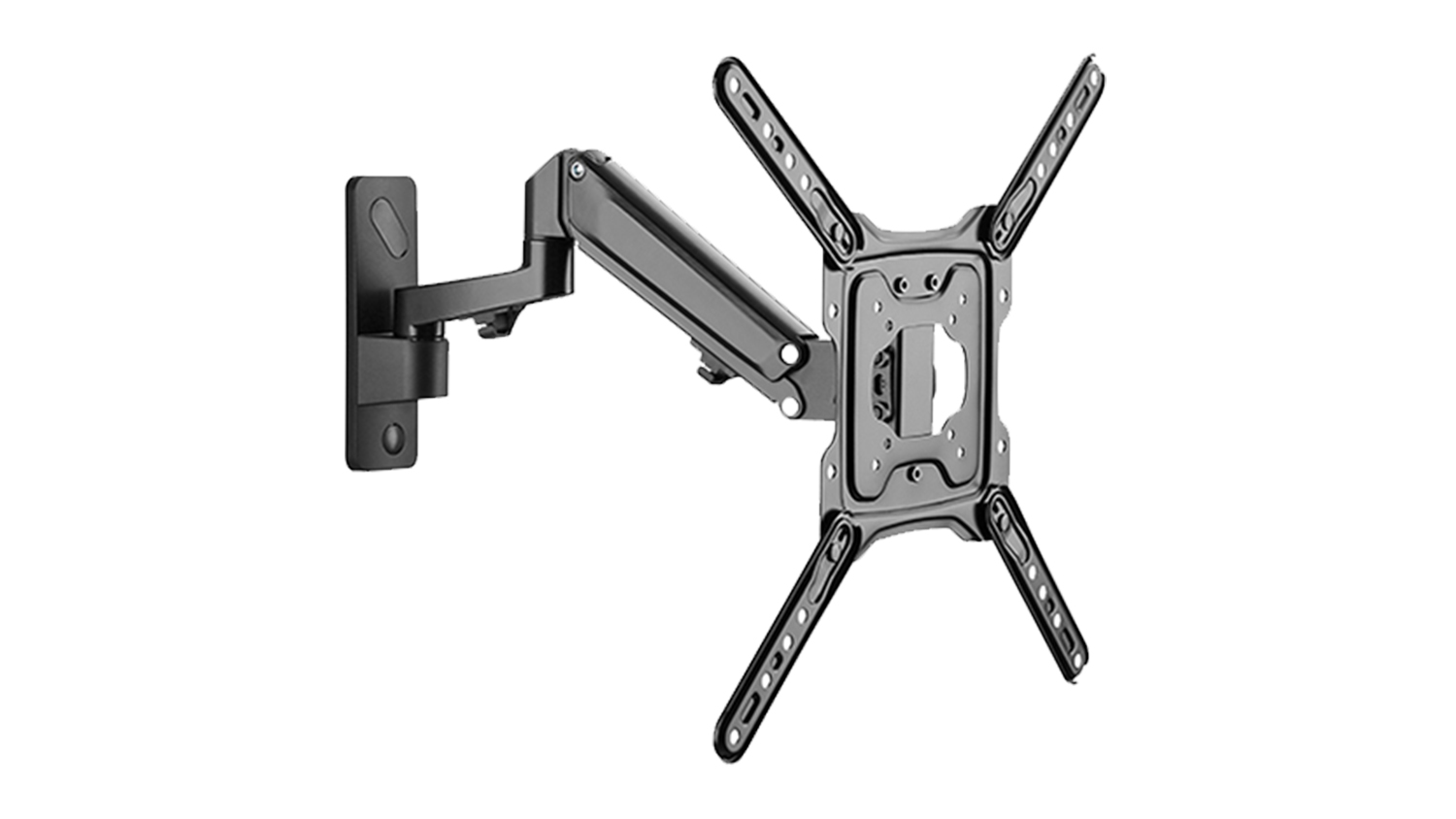 Konic Aluminium Gas-Assisted Monitor Full-Motion Wall Mount for 23&quot;-55&quot; Monitors