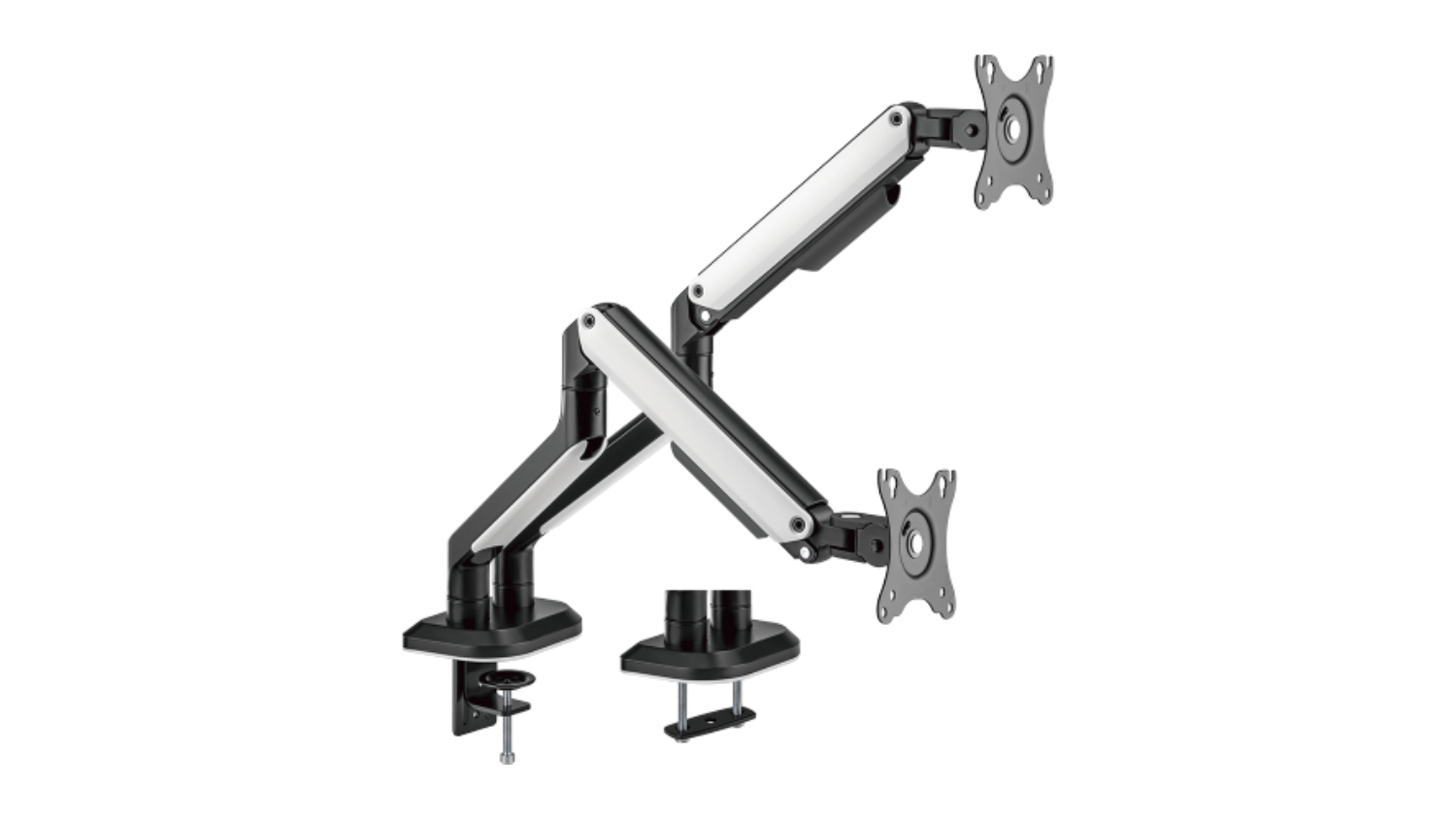 Konic Elemental Dual-Screen Spring-Assisted Arm for 17"-32" Monitors with Laptop Mount