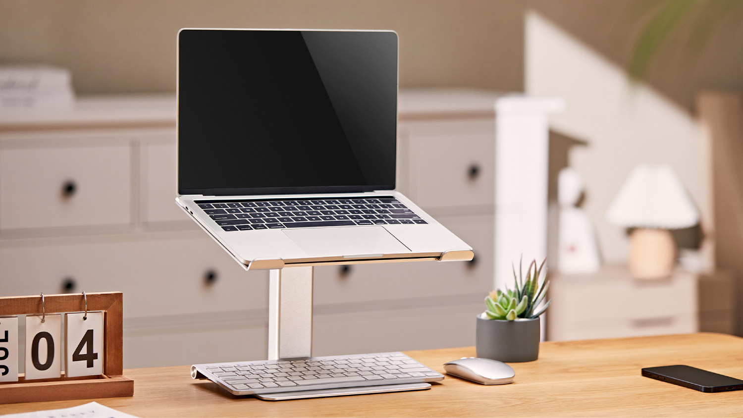 Konic Height Adjustable Aluminium Laptop Riser