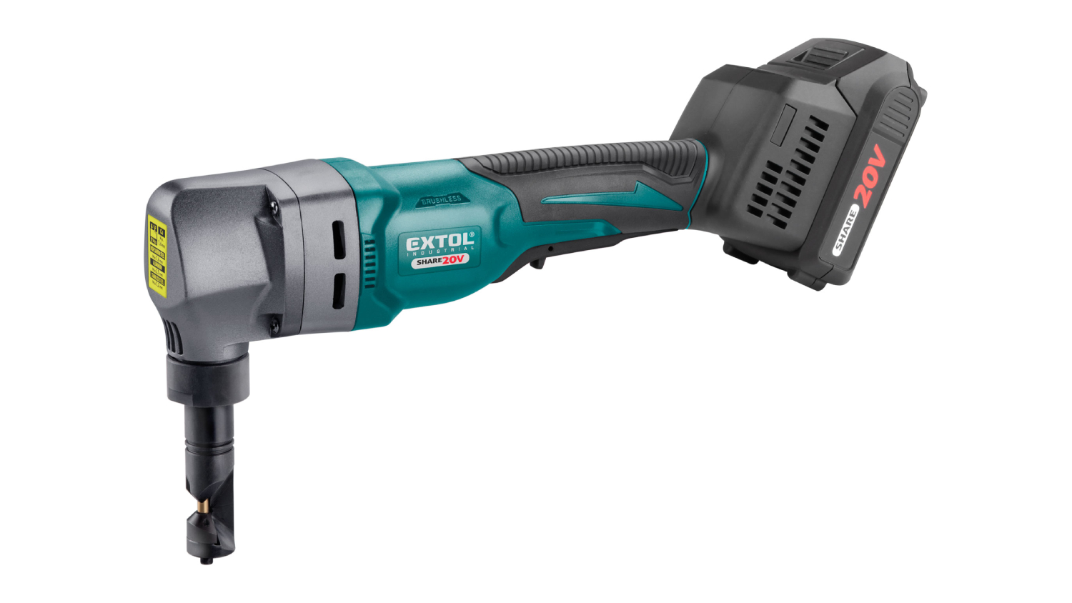 Extol SHARE20V Cordless Sheet Metal Nibbler