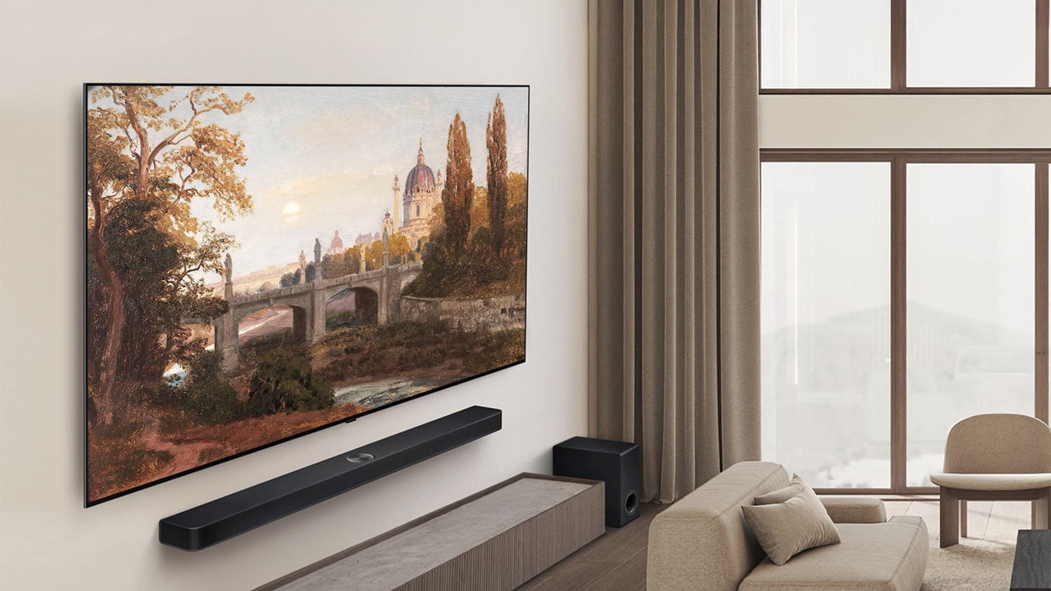 LG 77" B5 Smart 4K OLED AI TV (2025) with webOS 25
