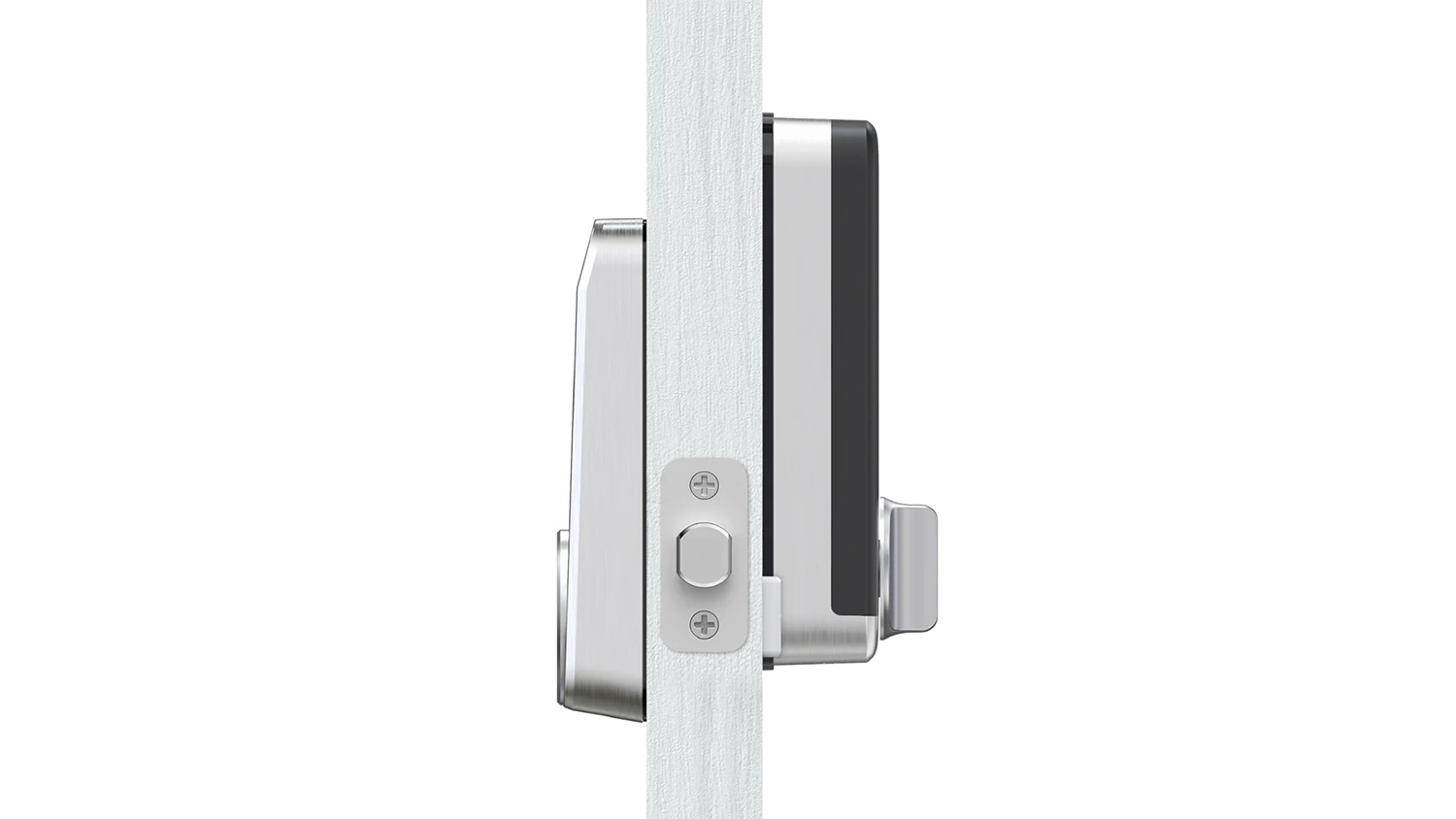 Lockly Visage Zeno Smart Deadbolt with Biometrics - Nickel