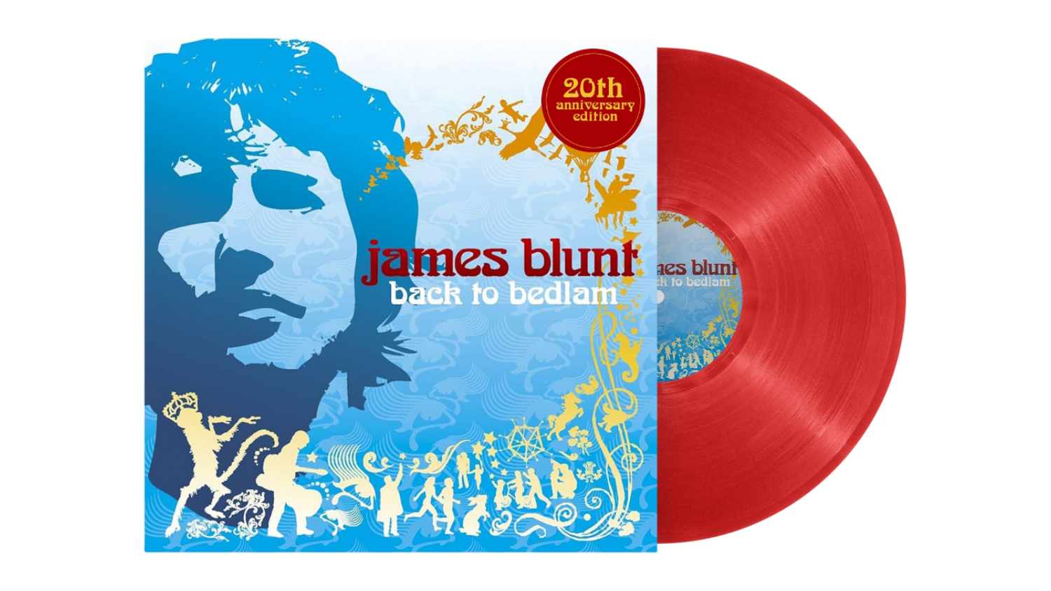 James Blunt - Back To Bedlam Vinyl Album (Red Edition)