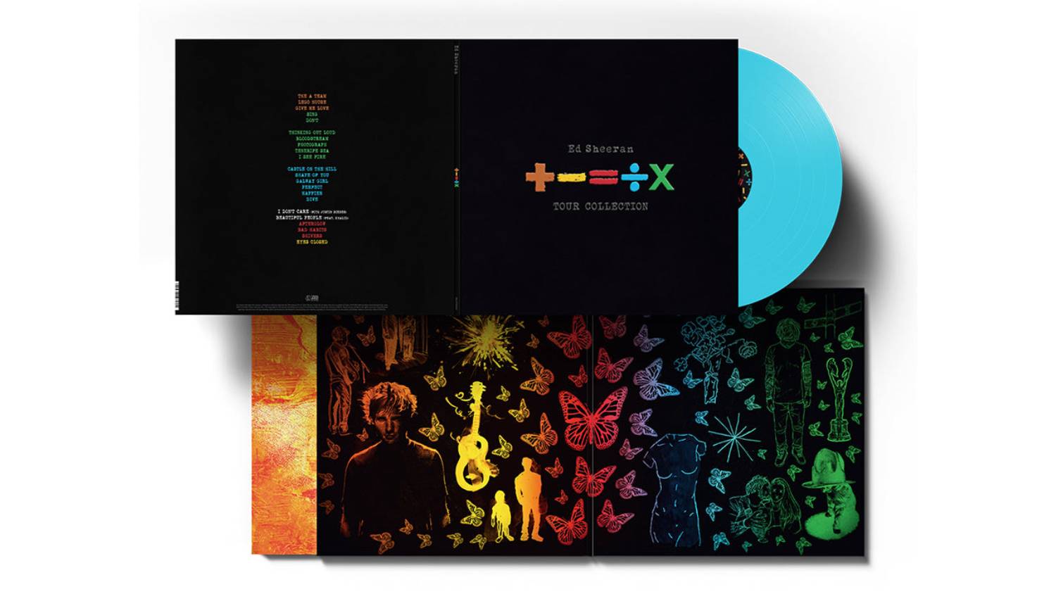 Ed Sheeran - +-=÷× (Tour Collection) Vinyl Album (Limited Edition Blue)