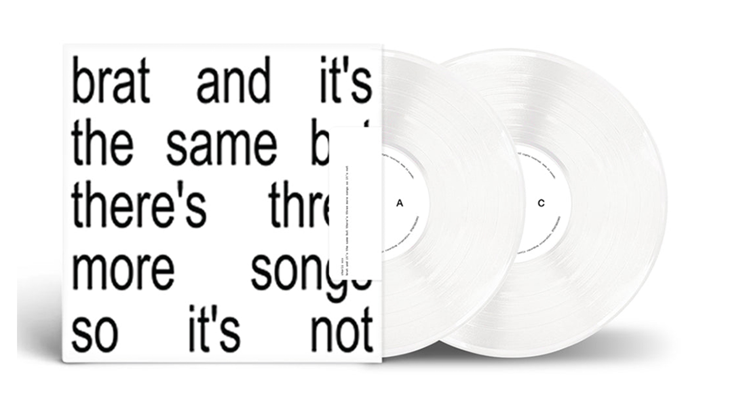 Charli XCX - Brat and It's The Same but There's Three More Songs So It's Not Vinyl Album
