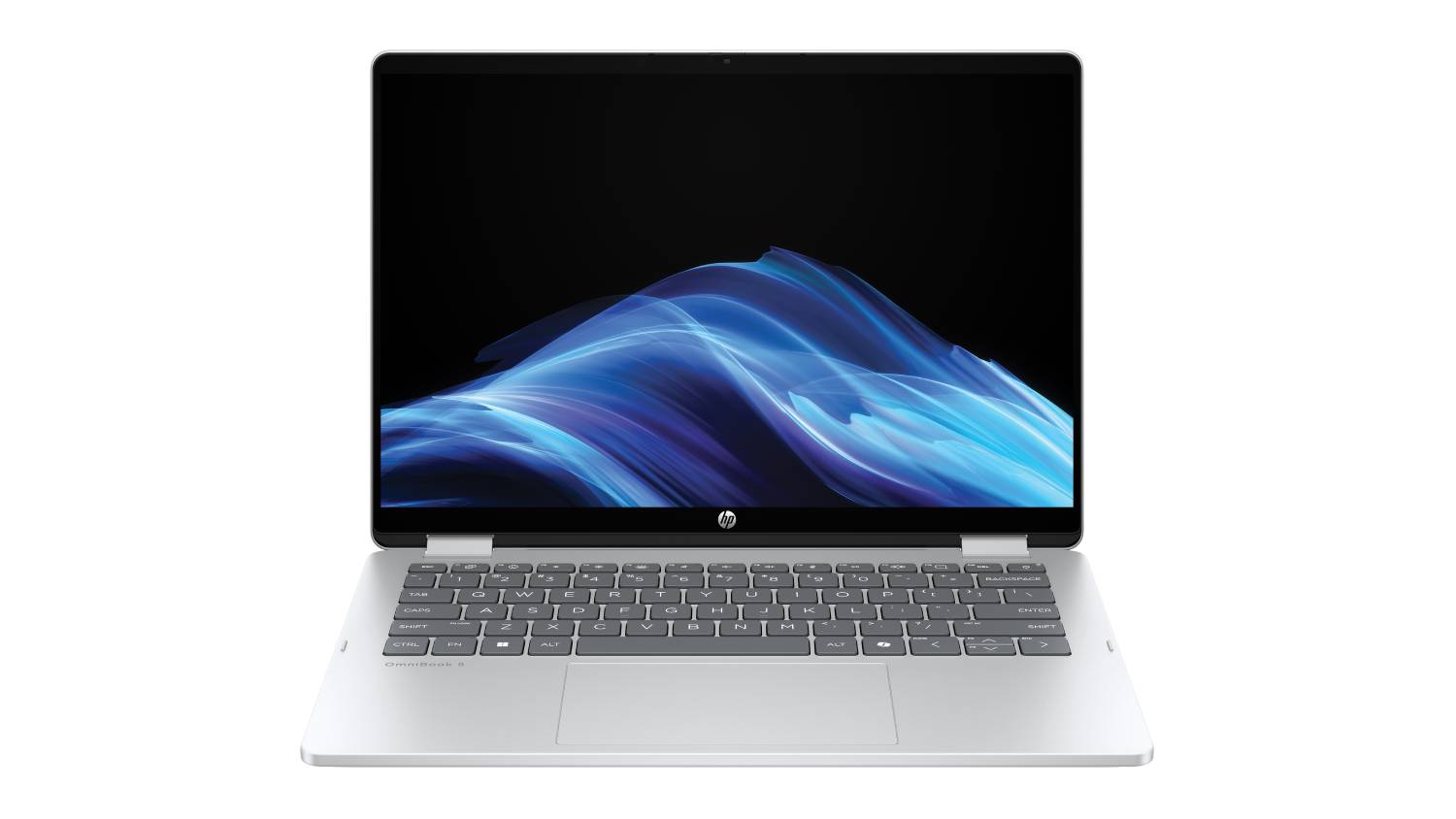 HP OmniBook 5 Flip 14" 2-in-1 Laptop - Intel Core i5 16GB-RAM 256GB-SSD - Glacier Silver (14-fp0023TU)