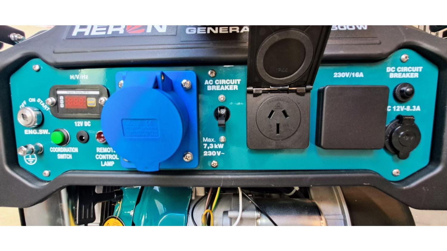 Heron Digital Multi-Fuel Generator with Remote Control 9kW