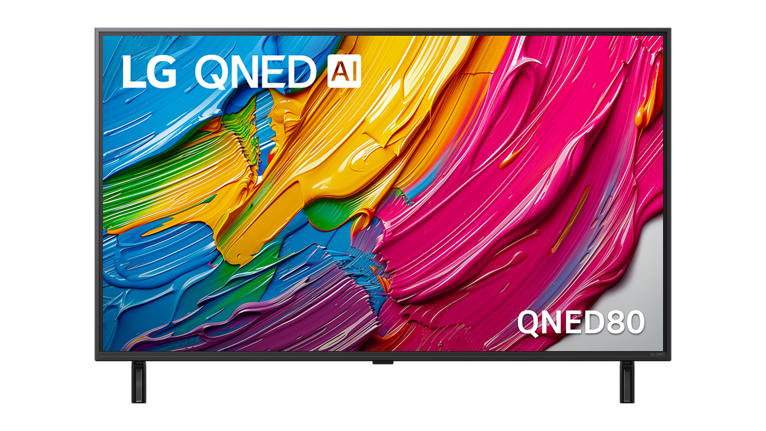 LG 43" QNED80 Smart 4K QNED AI TV (2025) with webOS 25