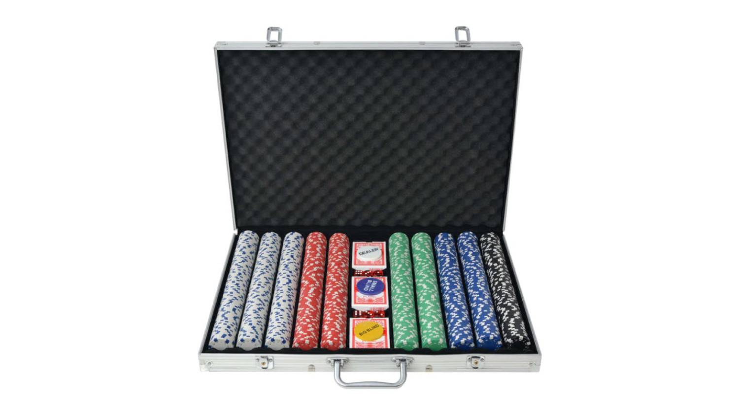 NNEVL Poker Set with 1000 Chips