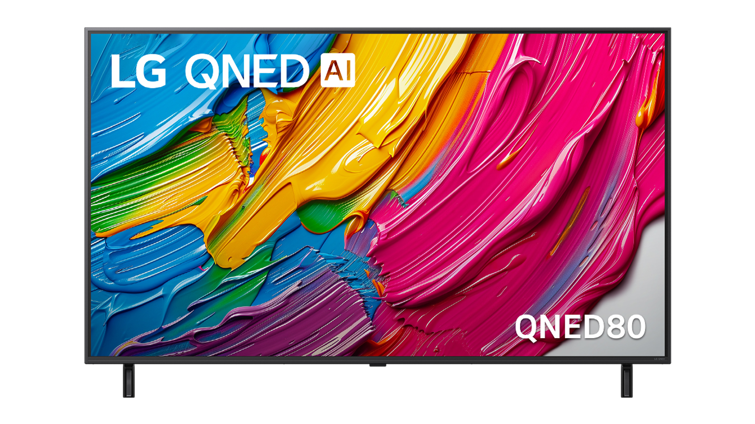 LG 55" QNED80 Smart 4K QNED AI TV (2025) with webOS 25
