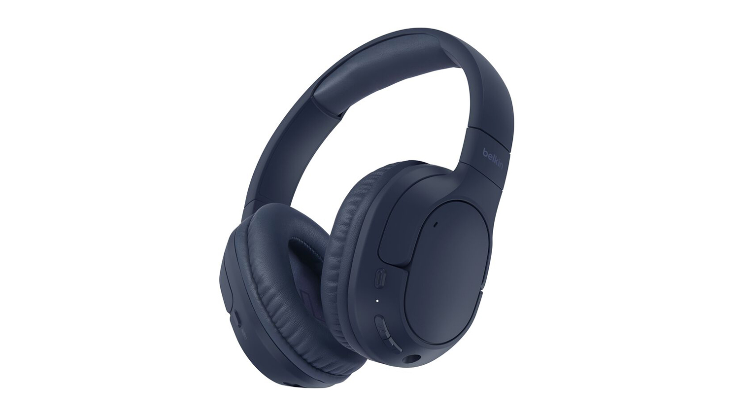 Belkin SoundForm Surround Wireless Over-Ear Headphones - Blue (AUD009fqBL)