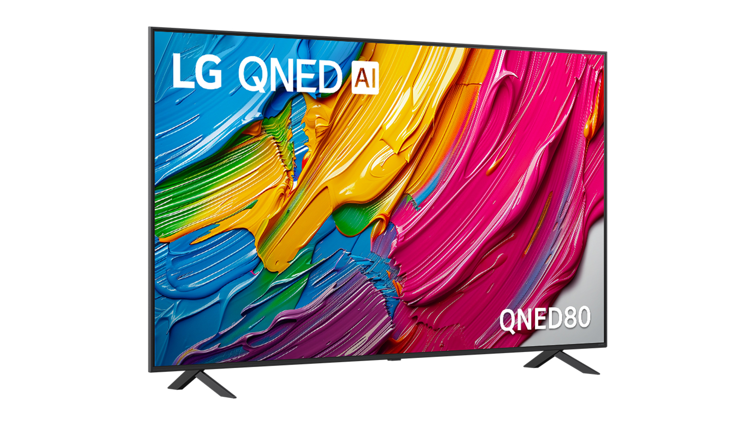 LG 75" QNED80 Smart 4K QNED AI TV (2025) with webOS 25