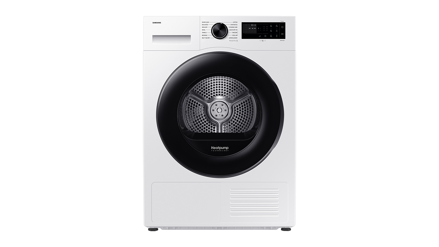 Samsung 9kg Heat Pump Condenser Dryer with 18 Programs - White (DV90DGC4A0AESA)