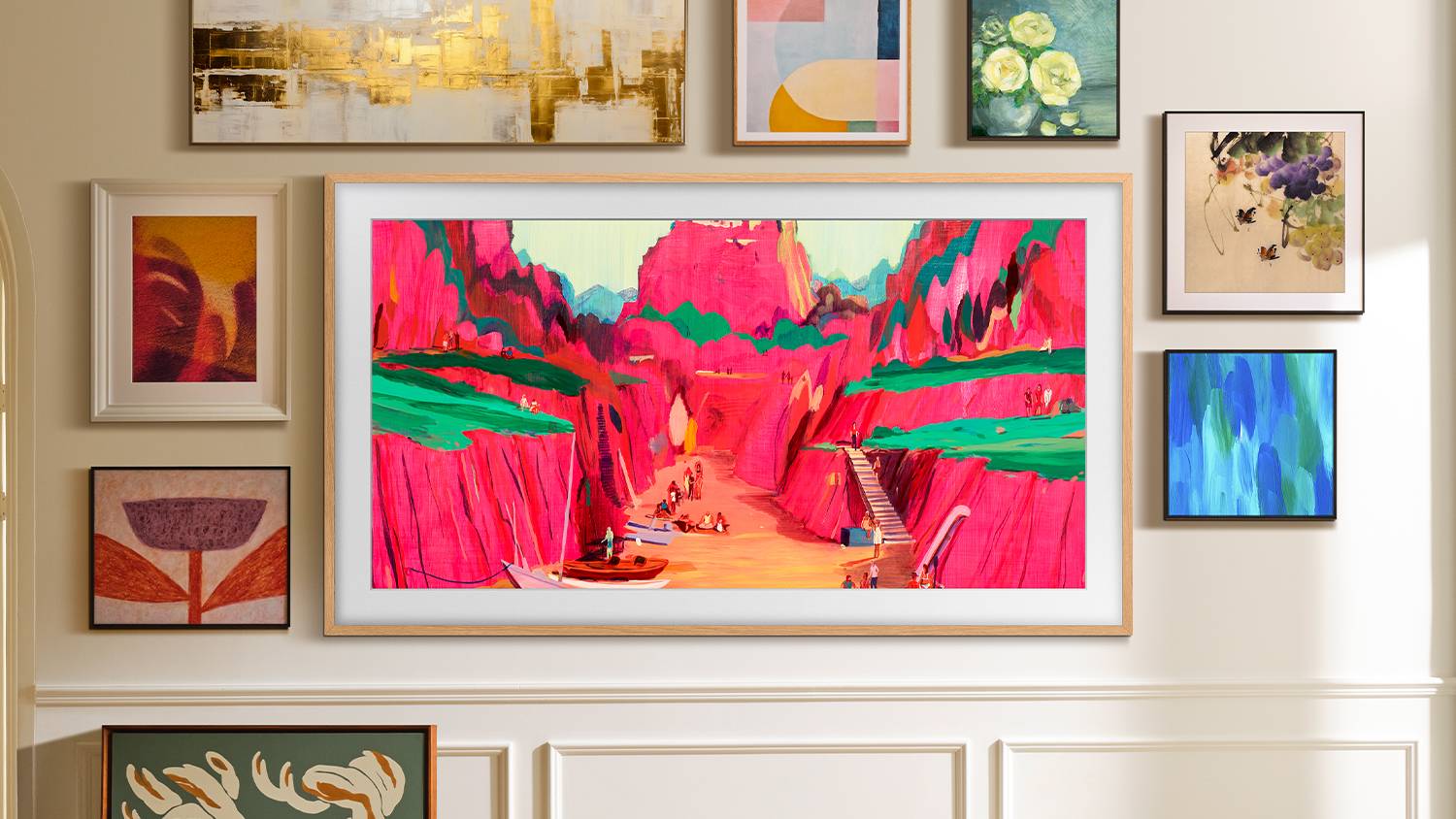 Samsung 85" LS03F The Frame Pro Smart 4K Neo QLED Mini-LED TV (2025) with Tizen OS