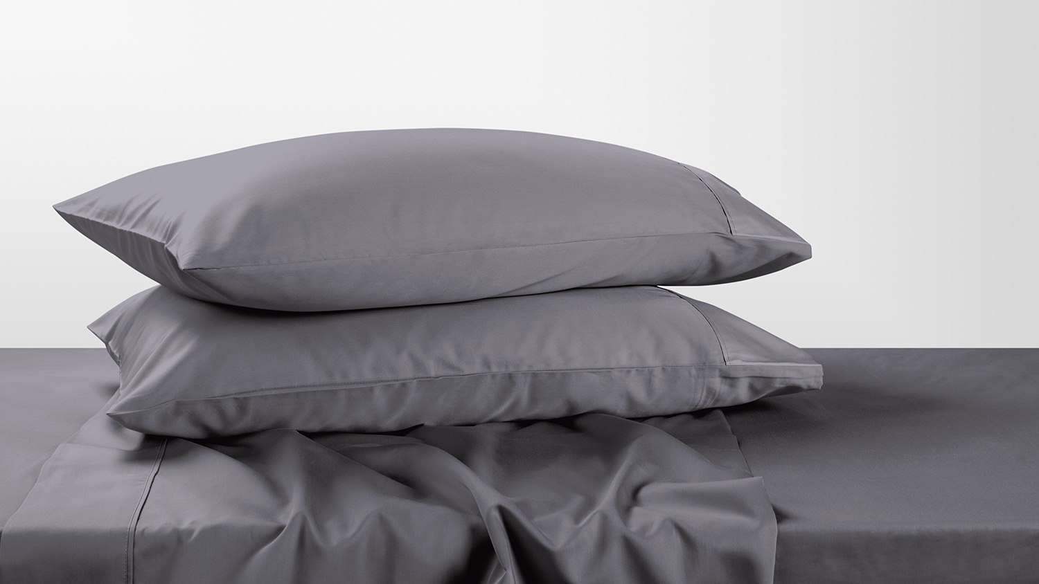 500TC Bamboo Cotton Blend Grey Sheet Set by Savona