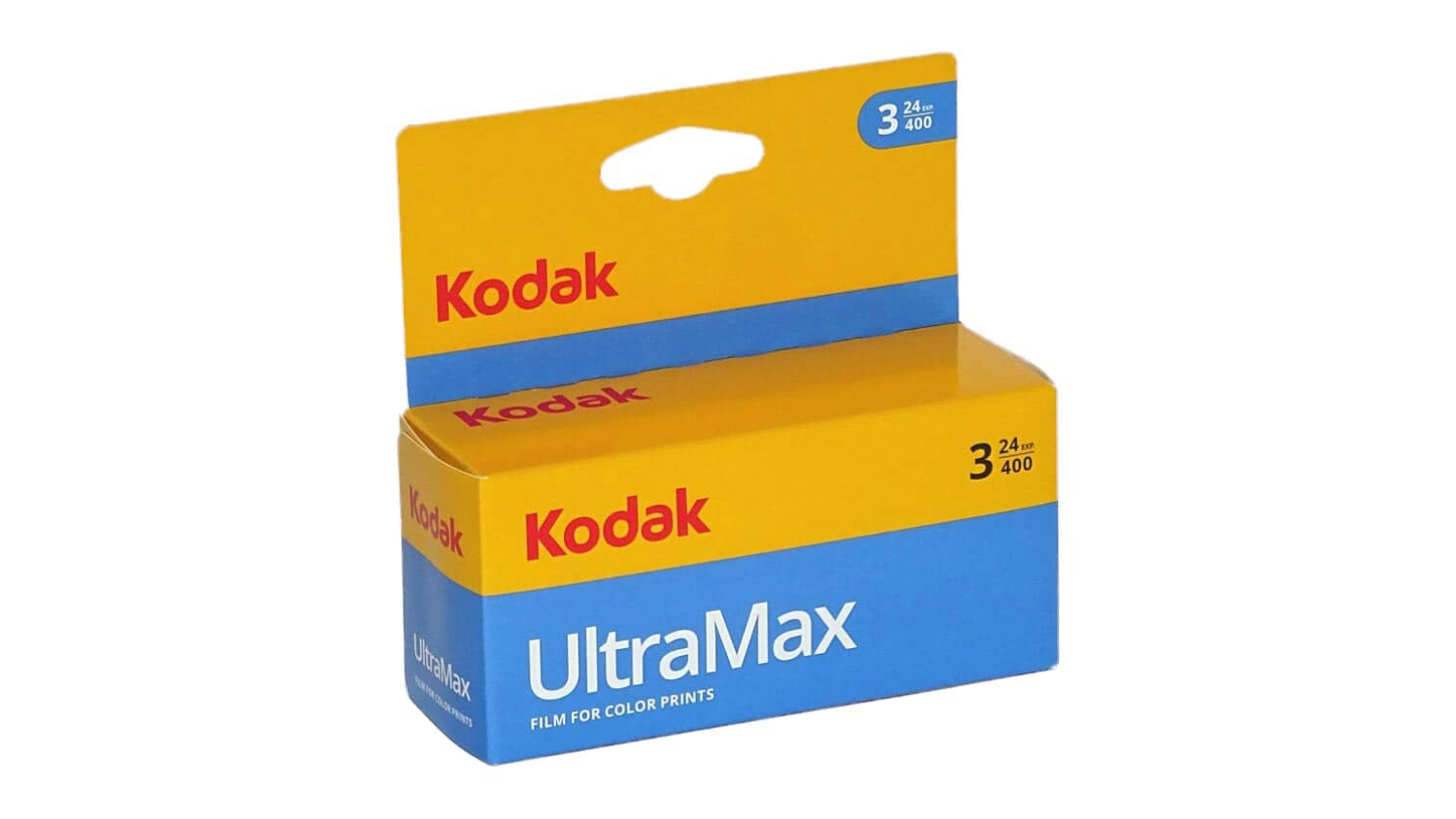 Kodak Film Ultra Max 400 3PK 24exp 35mm - 3 Roll (Colour)