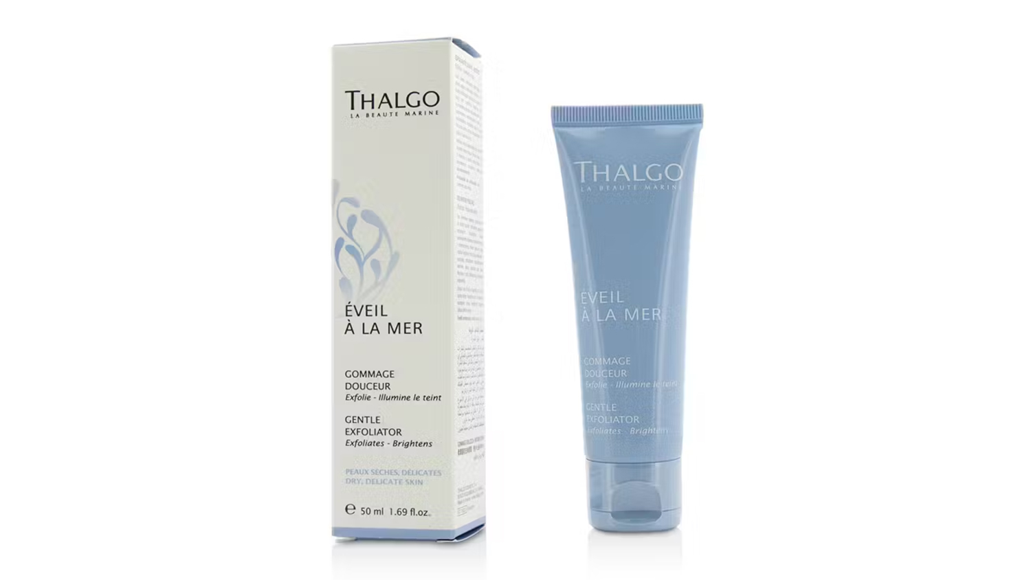 Thalgo Eveil A La Mer Gentle Exfoliator - For Dry, Delicate Skin - 50ml/1.69oz