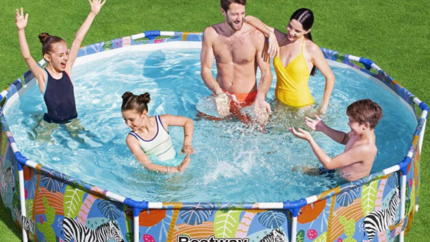 NNEVL Bestway Steel Pro Swimming Pool 305cm