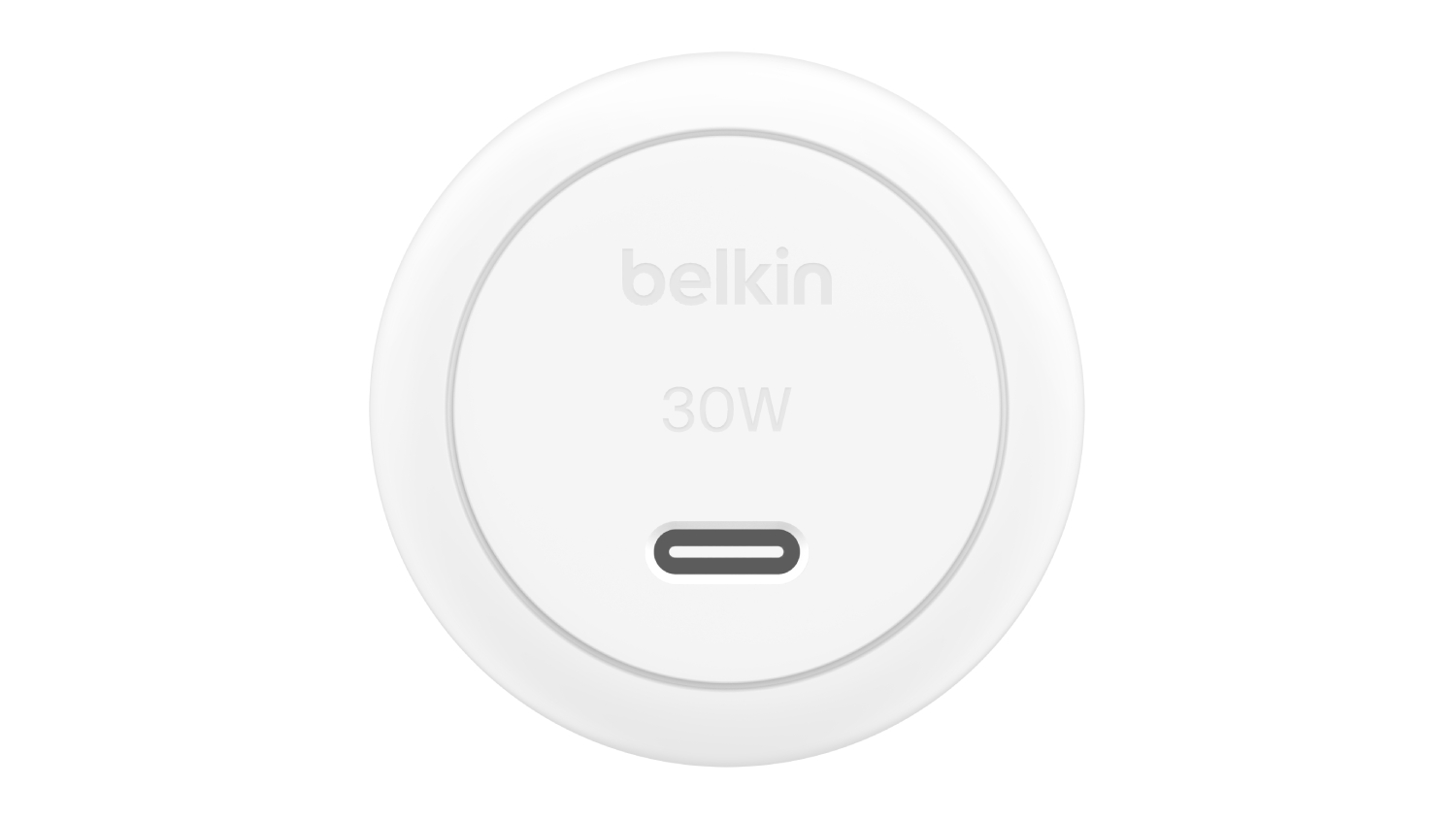 Belkin BoostCharge 30W USB-C Wall Charger with USB-C to Lightning - White (WCA008au1MWH-B5)