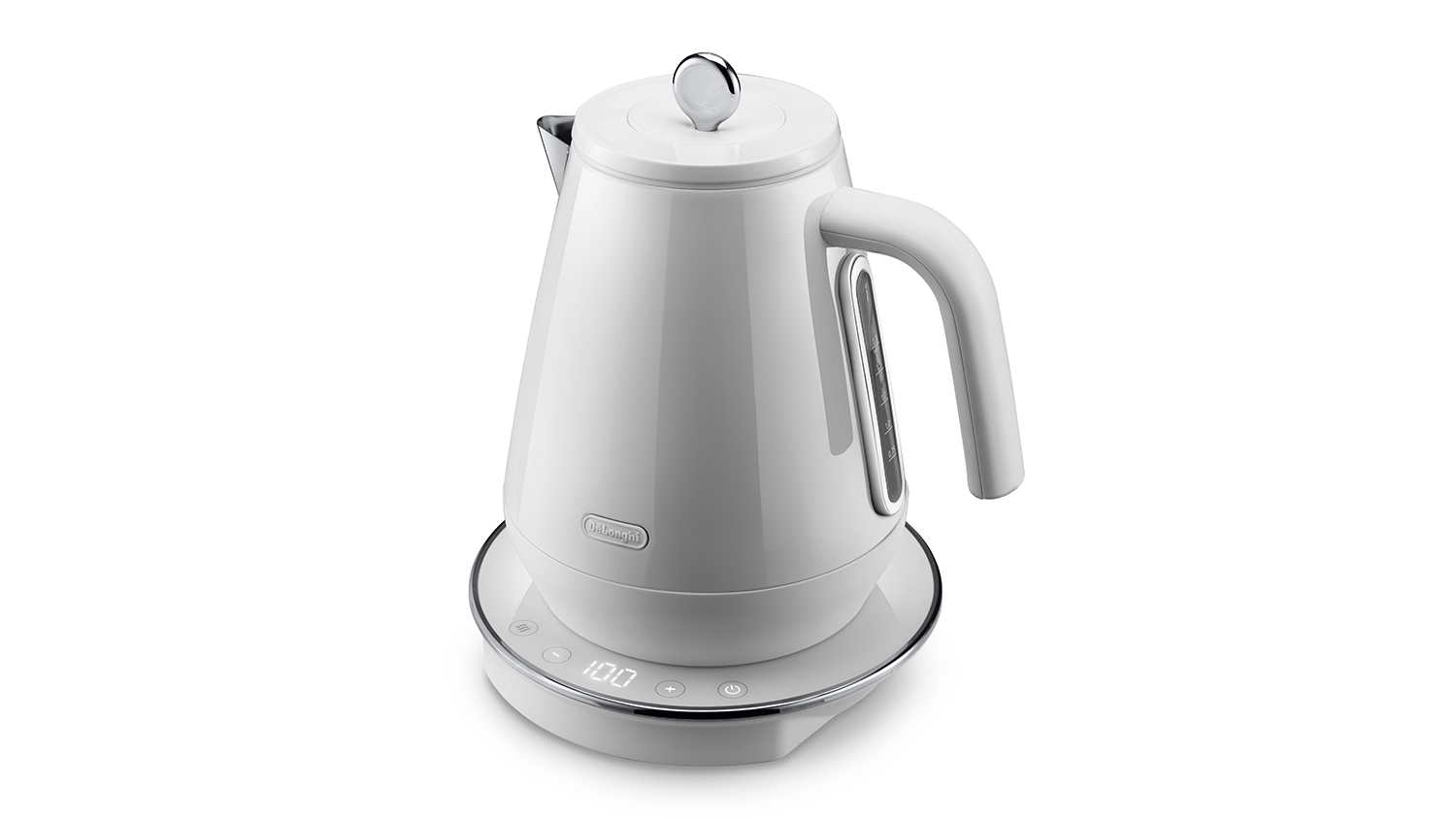 De'Longhi Eclettica SpecialTea Variable Temperature 1.7L Kettle - White (KBY2011.W)