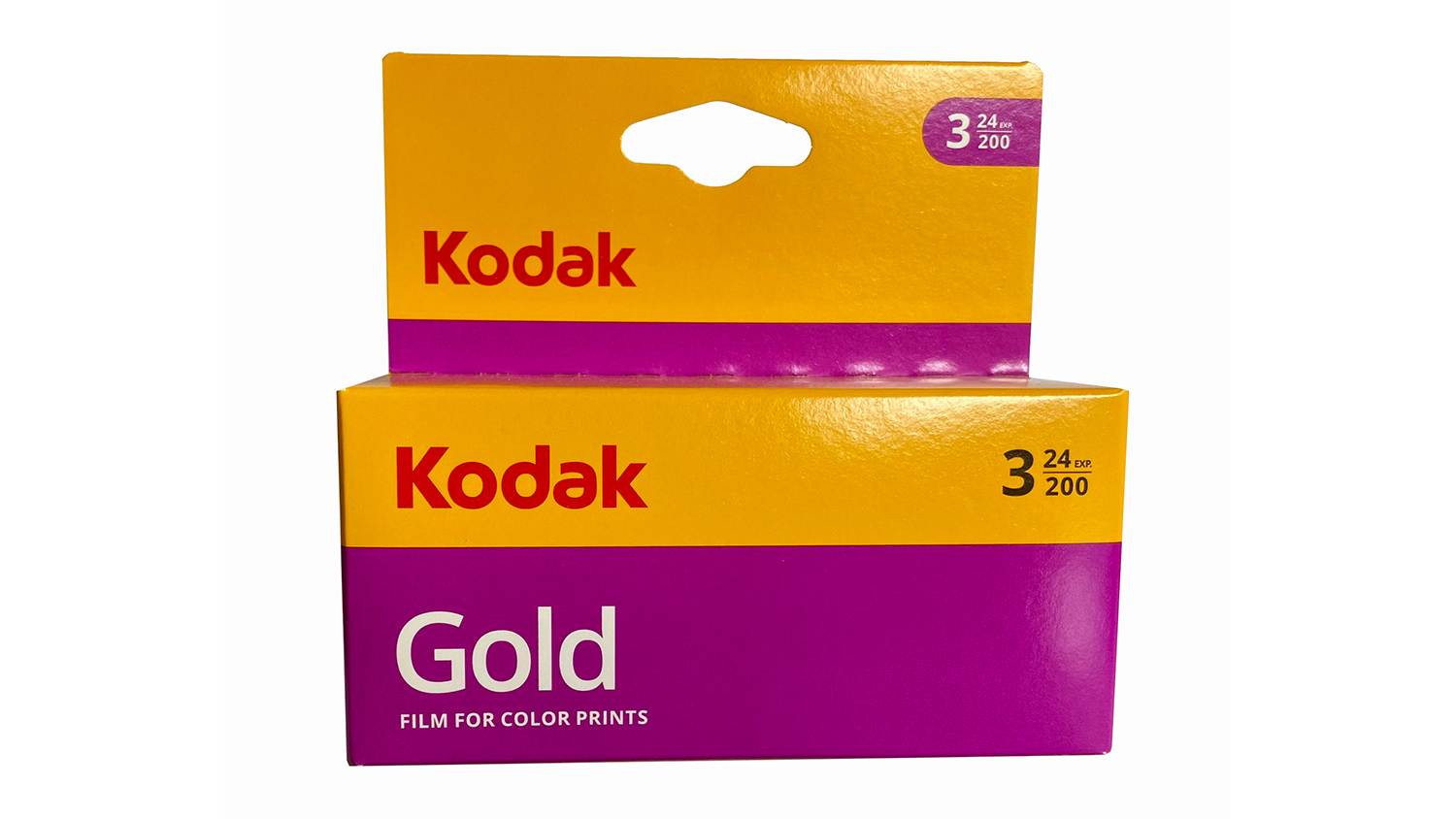 Kodak Film Gold 200 3PK 24exp 35mm - 3 Roll (Colour)