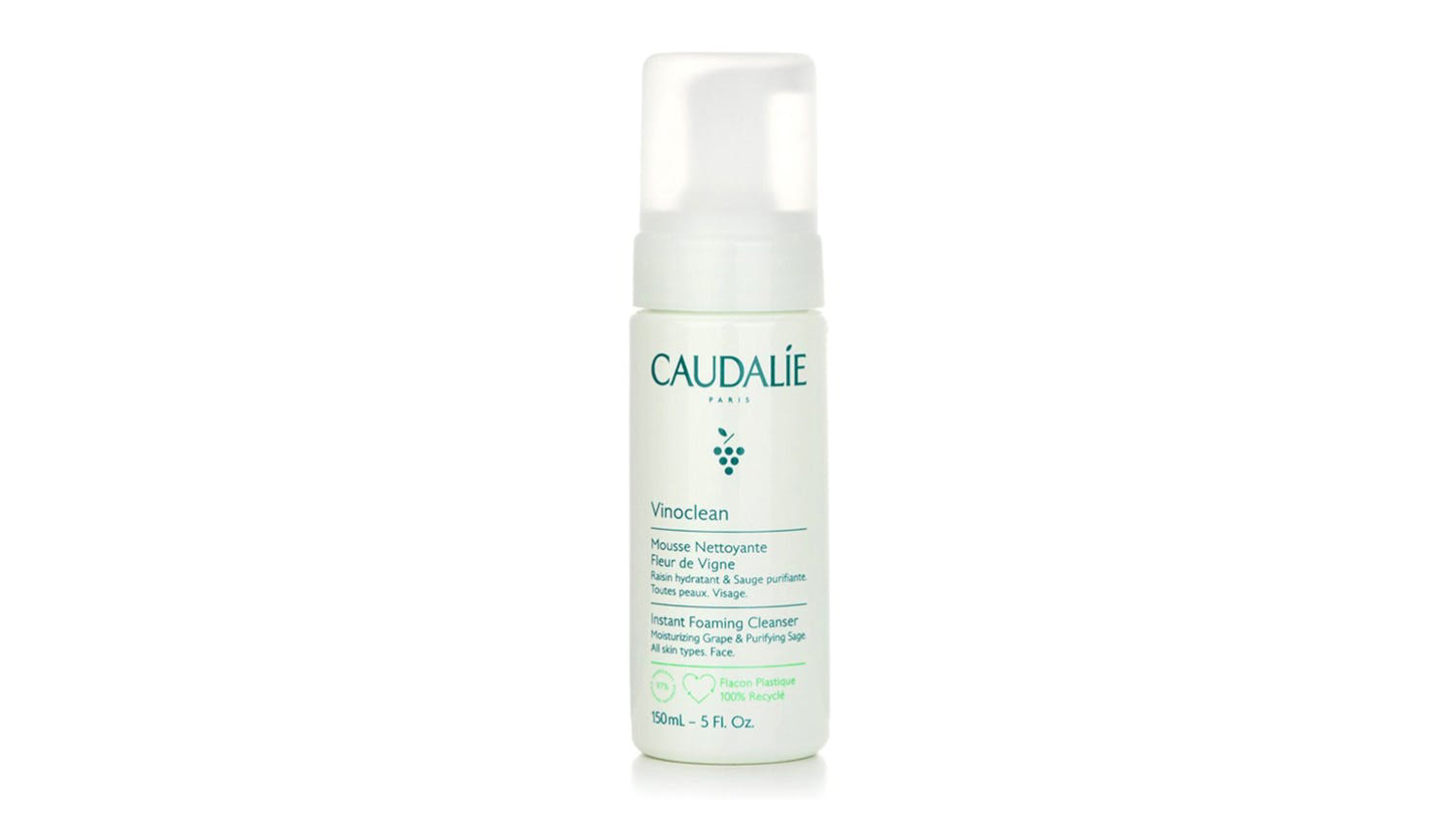 Caudalie Vinoclean Instant Foaming Cleanser - 150ml/5oz