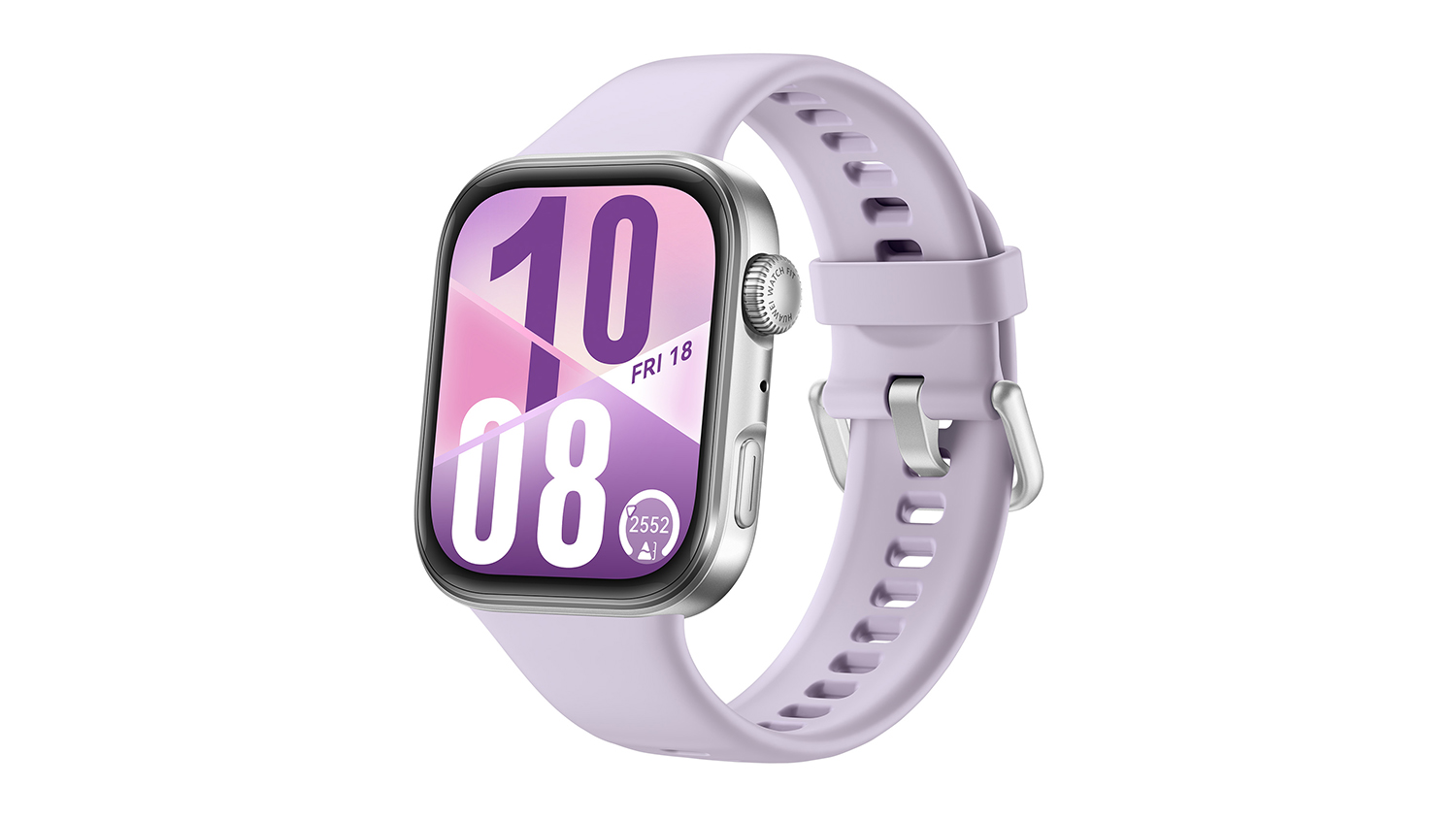 Huawei Watch Fit 4 Smartwatch - Aluminium Alloy Case with Purple Fluoroelastomer Strap (GPS, Bluetooth)