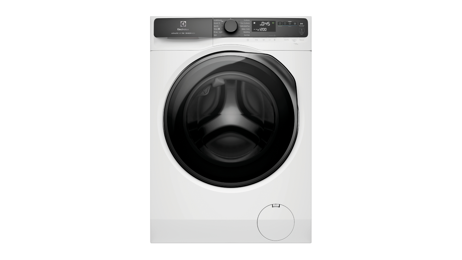 Electrolux 12kg Smart Front Loading Washing Machine with 13 Programs - White (EWF1243R7WC)
