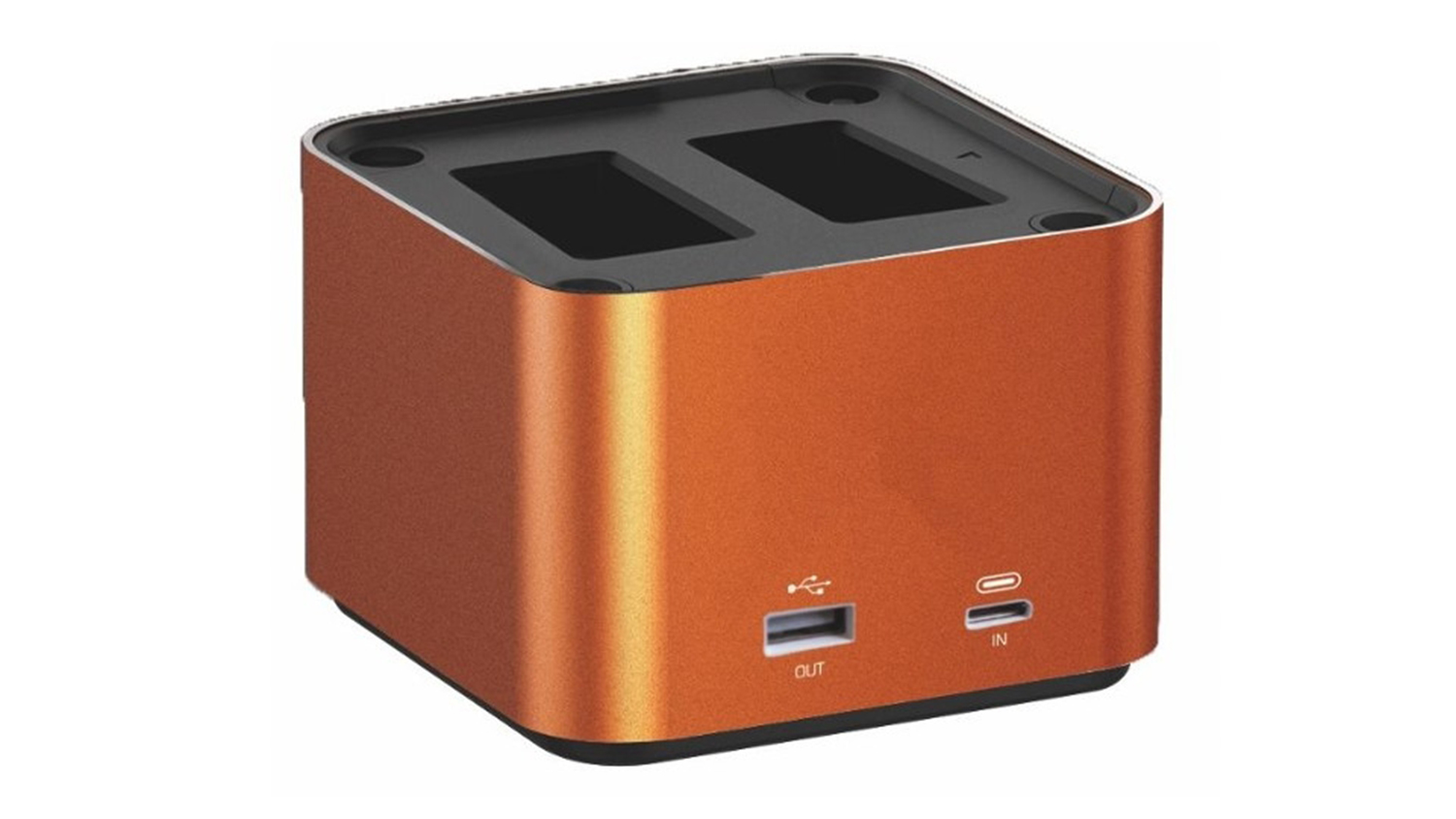 Hahnel ProCube3 Dual Charger for Sony Batteries - Orange (HN1000577_2)