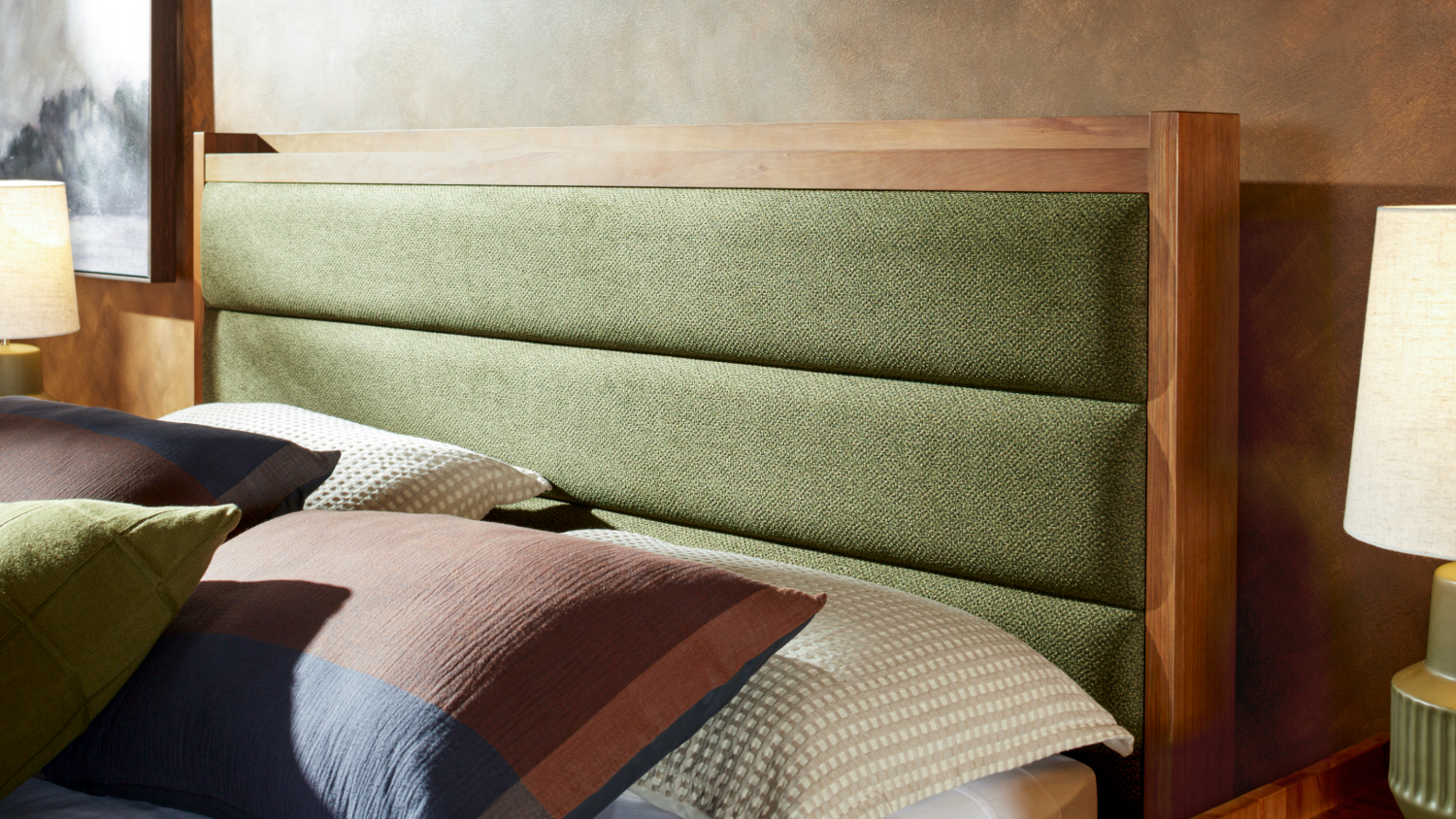 Muriwai King Upholstered Headboard