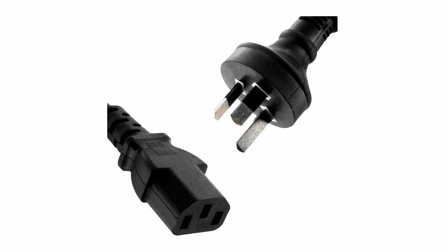 8Ware Wall Socket to 240V PC Power Cable - 1.8m