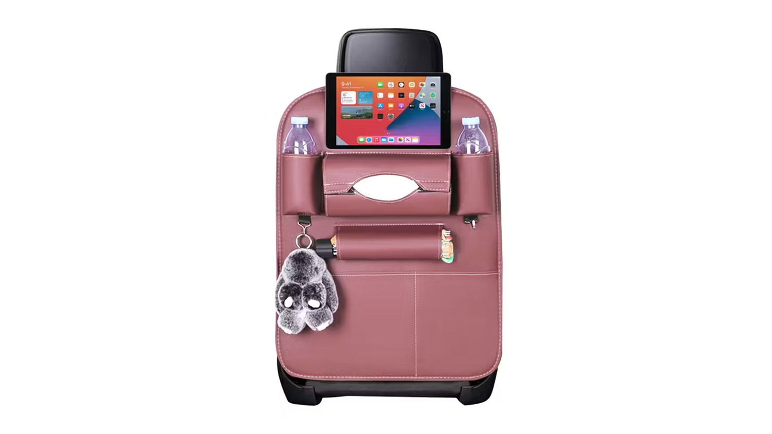 Soga Car Back Seat Storage Bag - Coffee