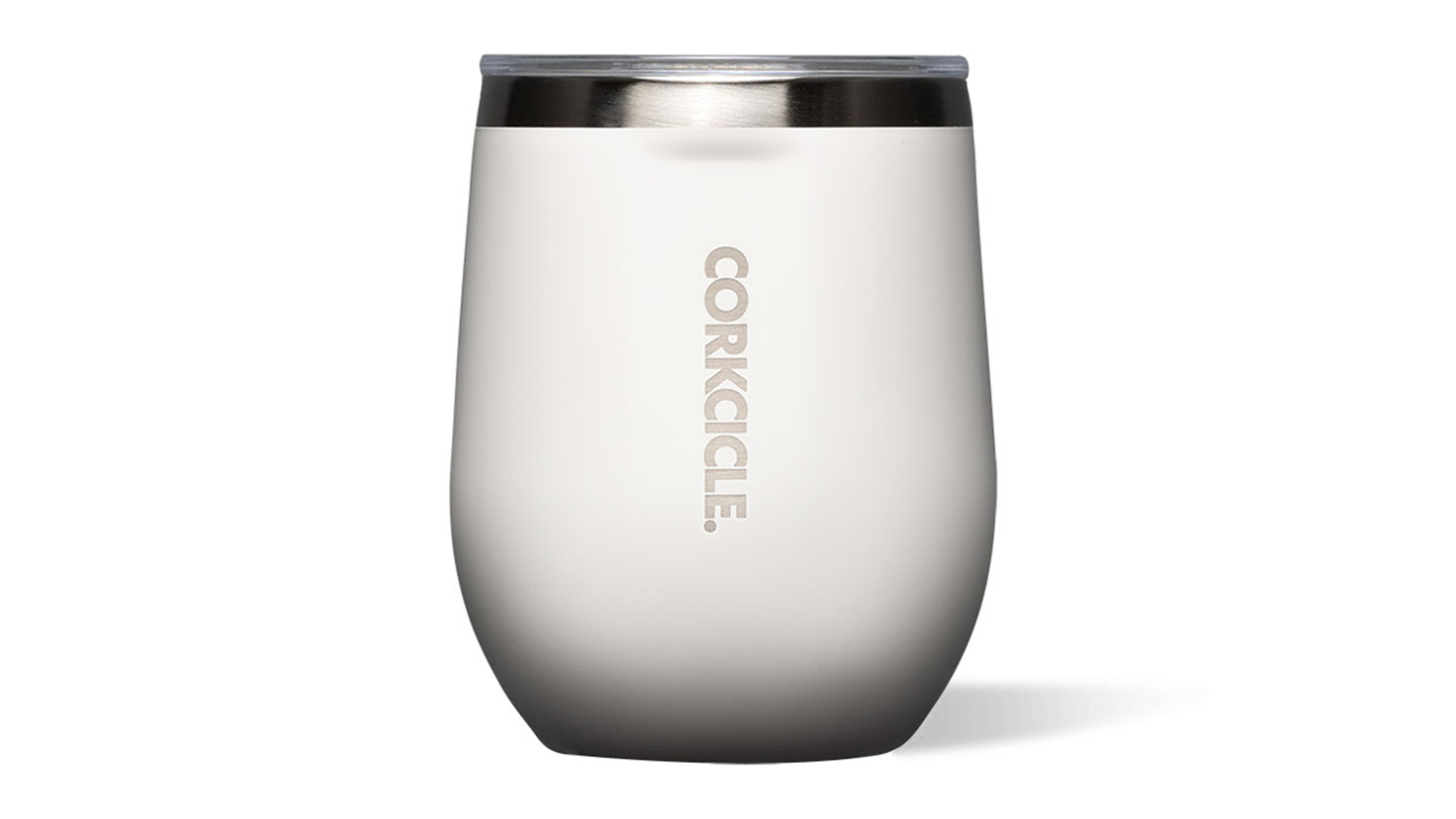 Corkcicle Classic Stemless Coffee Cup 340ml - Oat Milk