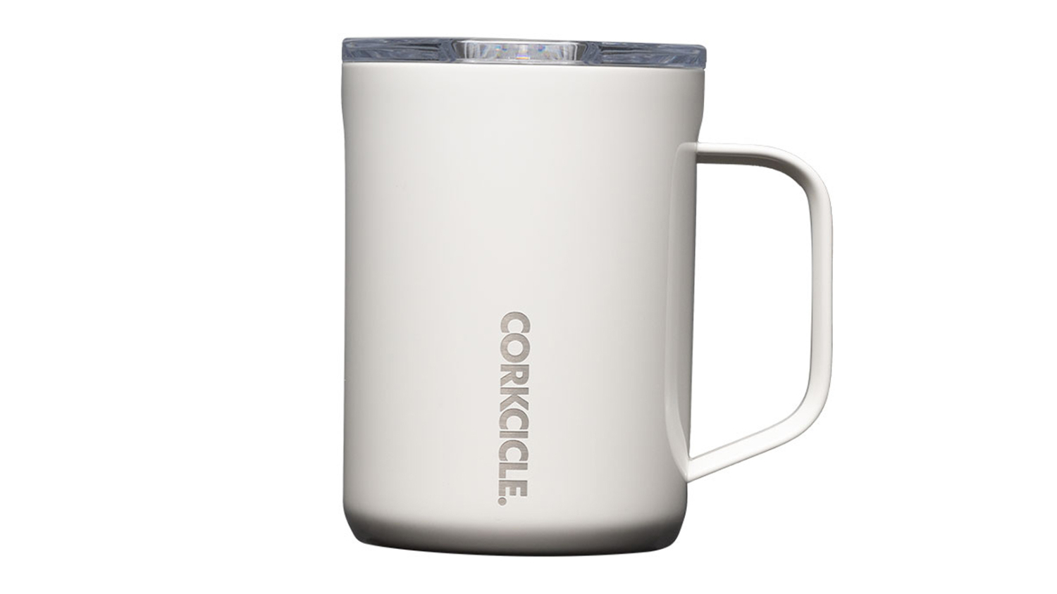 Corkcicle Pure Taste Mug with Lid 500ml - Oat Milk