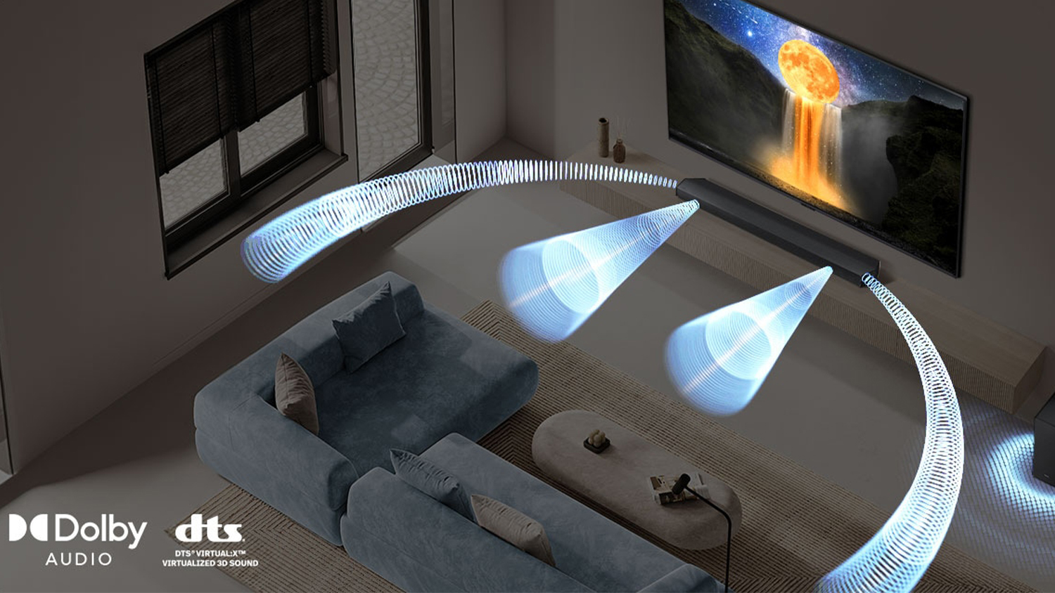 Samsung 5.1 Channel Soundbar & Subwoofer - Wireless - B-Series 2025 - (B750F)