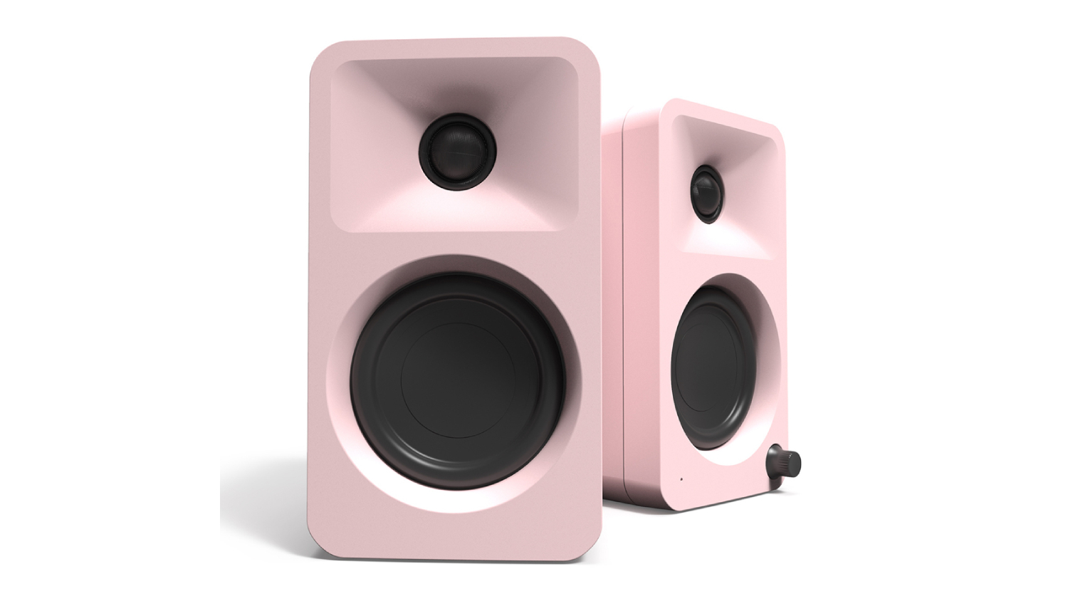 Kanto ORA 100W Powered Desktop Speakers with Bluetooth 2pcs. - Pink