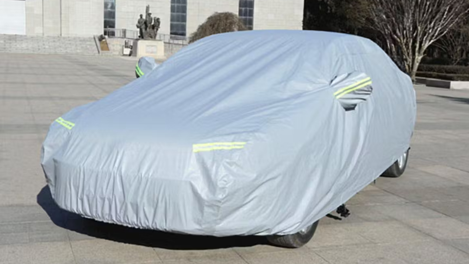 Kmall Heavy Duty Sedan Car Cover 4.7m - Grey