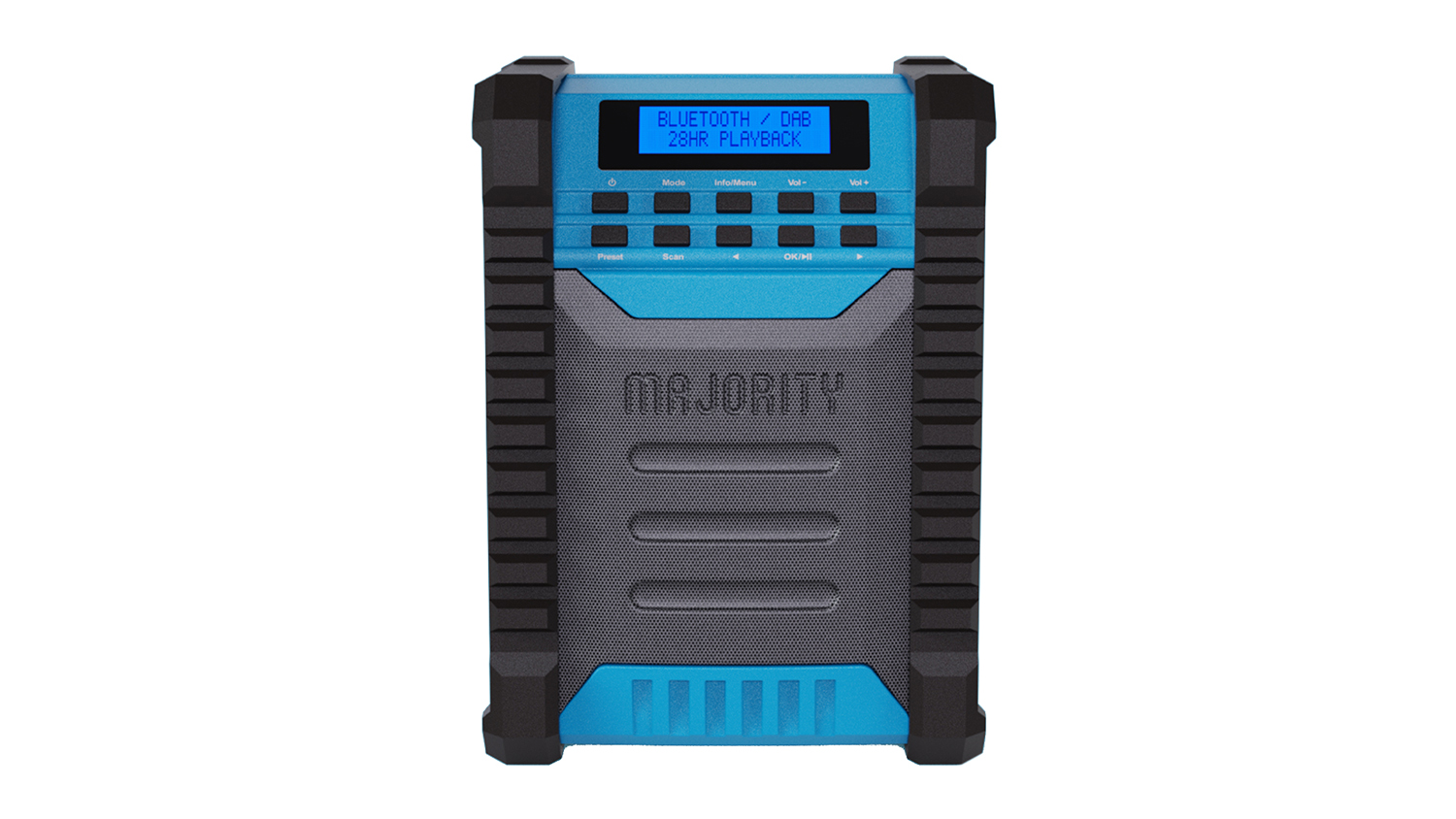 Majority Landbeach Worksite Portable Radio and Speaker