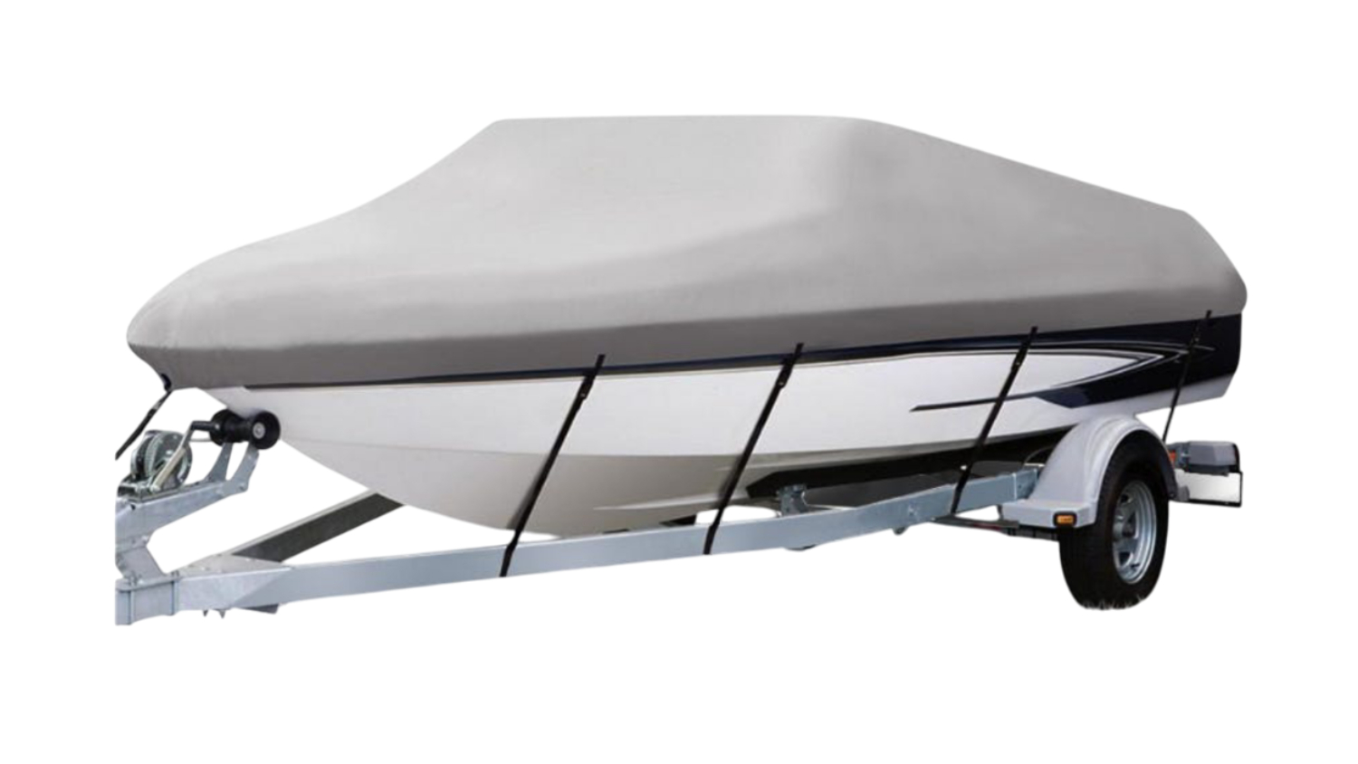 Seamanship Waterproof Polyester Boat Cover 4-4.6m