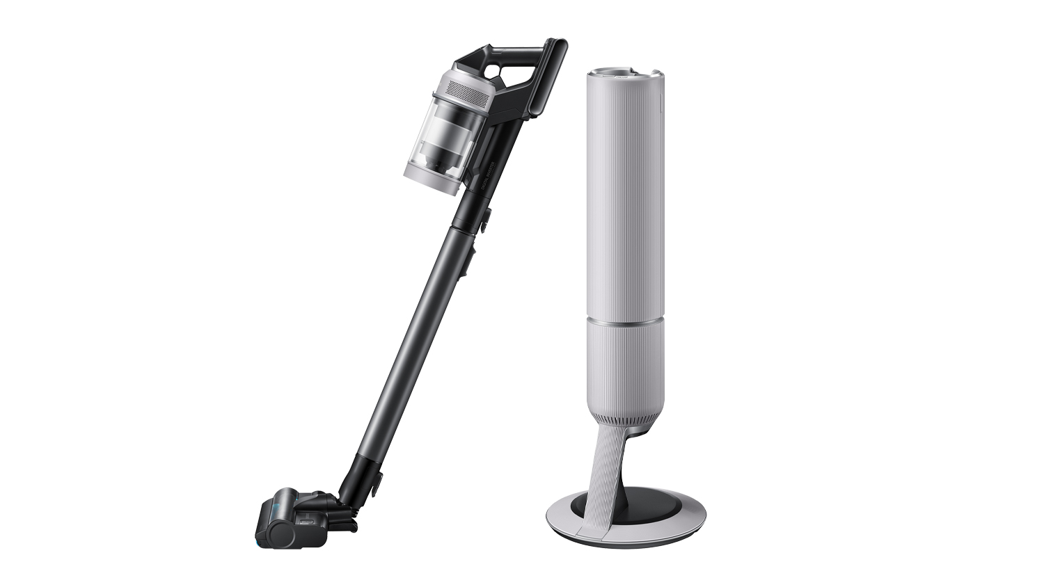 Samsung 280W Bespoke AI Jet Lite Pet Handstick Vacuum Cleaner with All-in-one Clean Station - Pebble Grey (VS80F28DLP/SA)