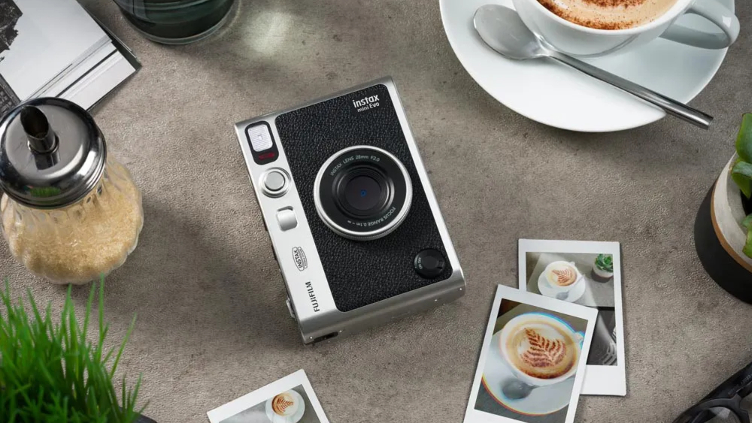 Instax Mini Evo Instant Film Camera - Black (2025 Limited Edition Gift Pack)