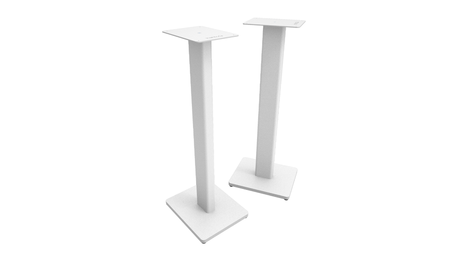 Kanto ST28W Universal Bookshelf Speaker Floor Stand 28&quot; 2pcs. - White