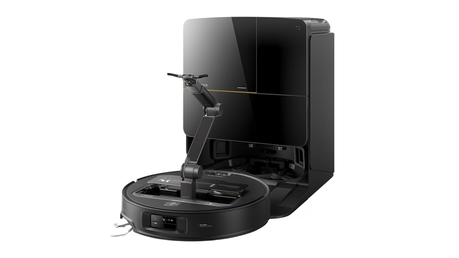 Roborock Saros Z70 Robotic Vacuum & Mop with OmniGrip Mechanical Arm & Multifunctional Docking Station - Black (RR-SZ7052-03-BLK)