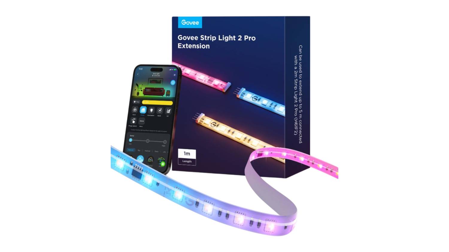 Govee Strip Light 2 Pro Extension 1m