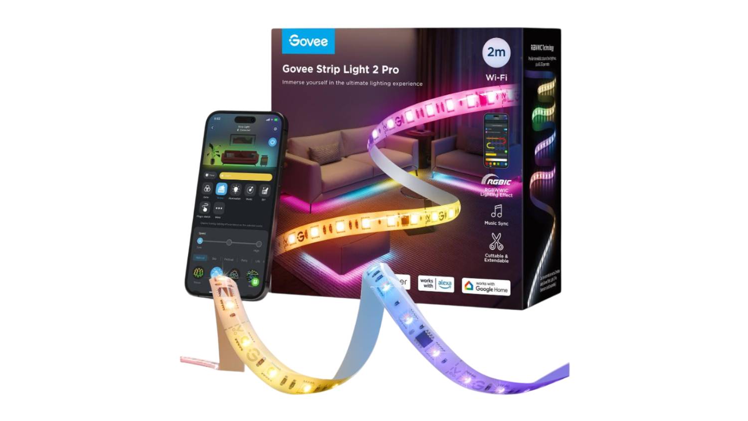Govee LED Strip Light 2 Pro 2m