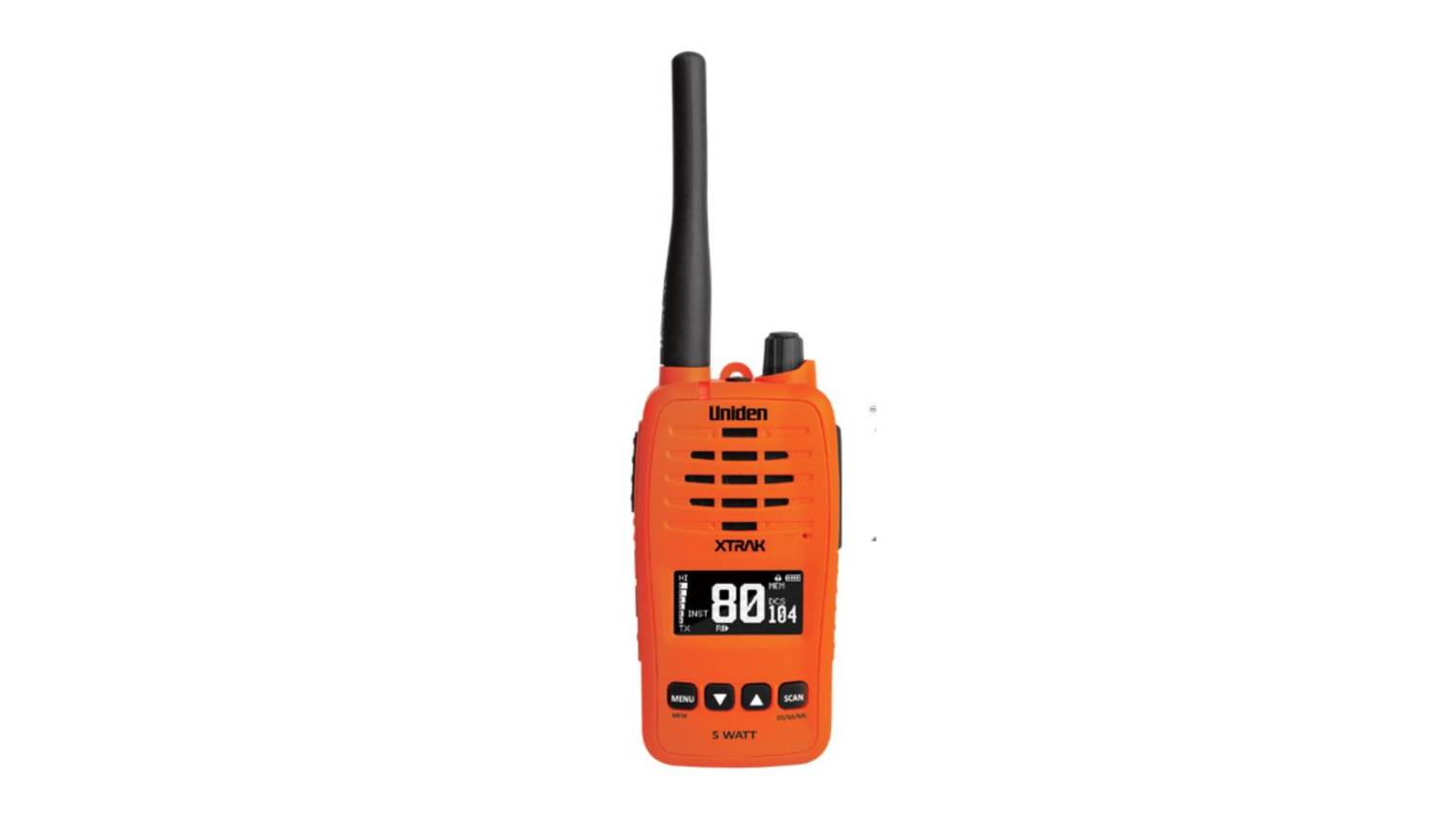 Uniden XTRAK 50 Walkie Talkie - Orange